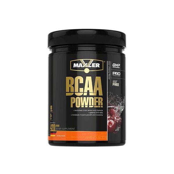 

BCAA Powder Sugar Free 420g (Sour Cherry (Кислая вишня))