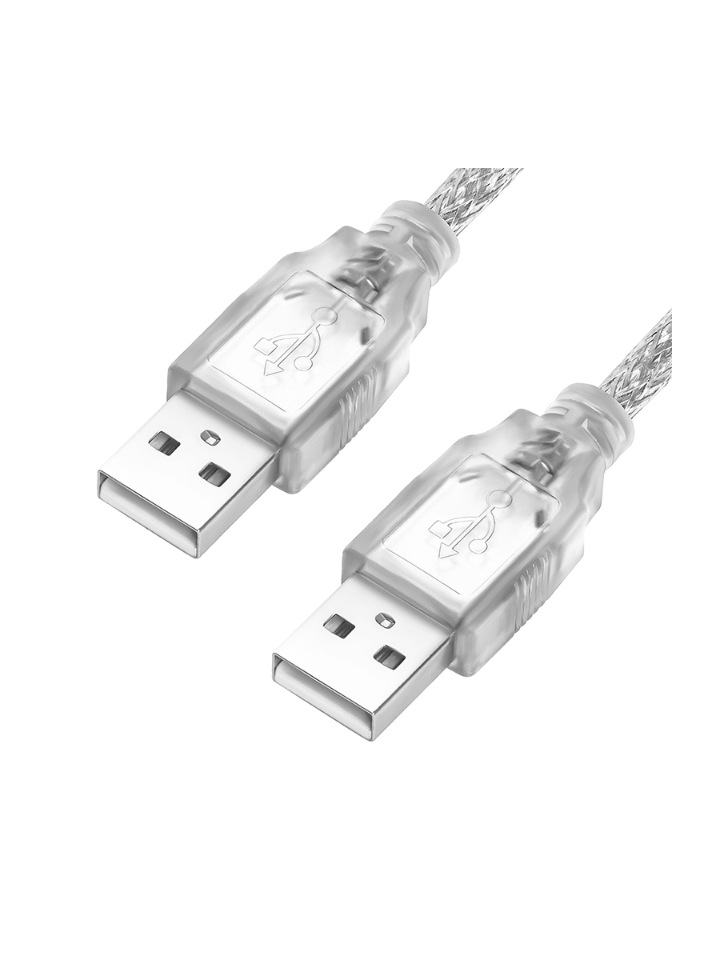 фото Кабель gcr usb am-am m-m 0.3м (gcr-um3m-bb2s-0.3m)