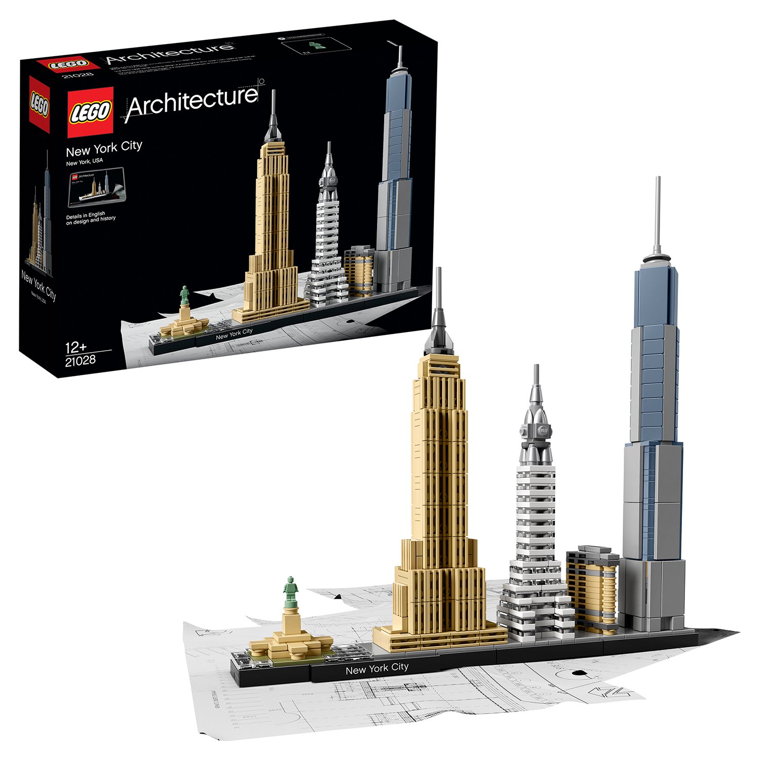 фото Конструктор lego architecture 21028 нью-йорк