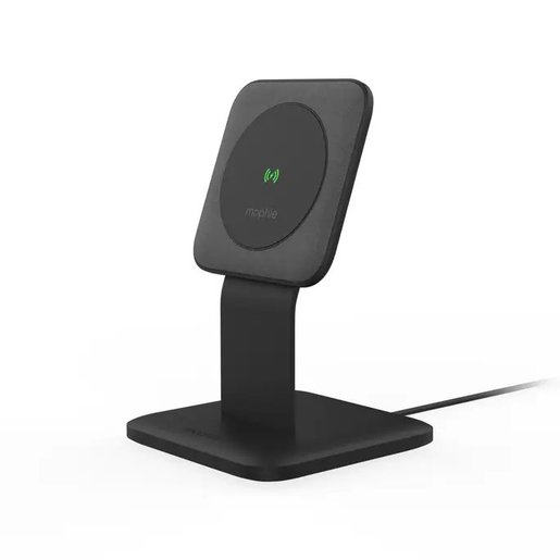 фото Беспроводное зарядное устройство mophie snap plus wireless charging stand. цвет: черный.