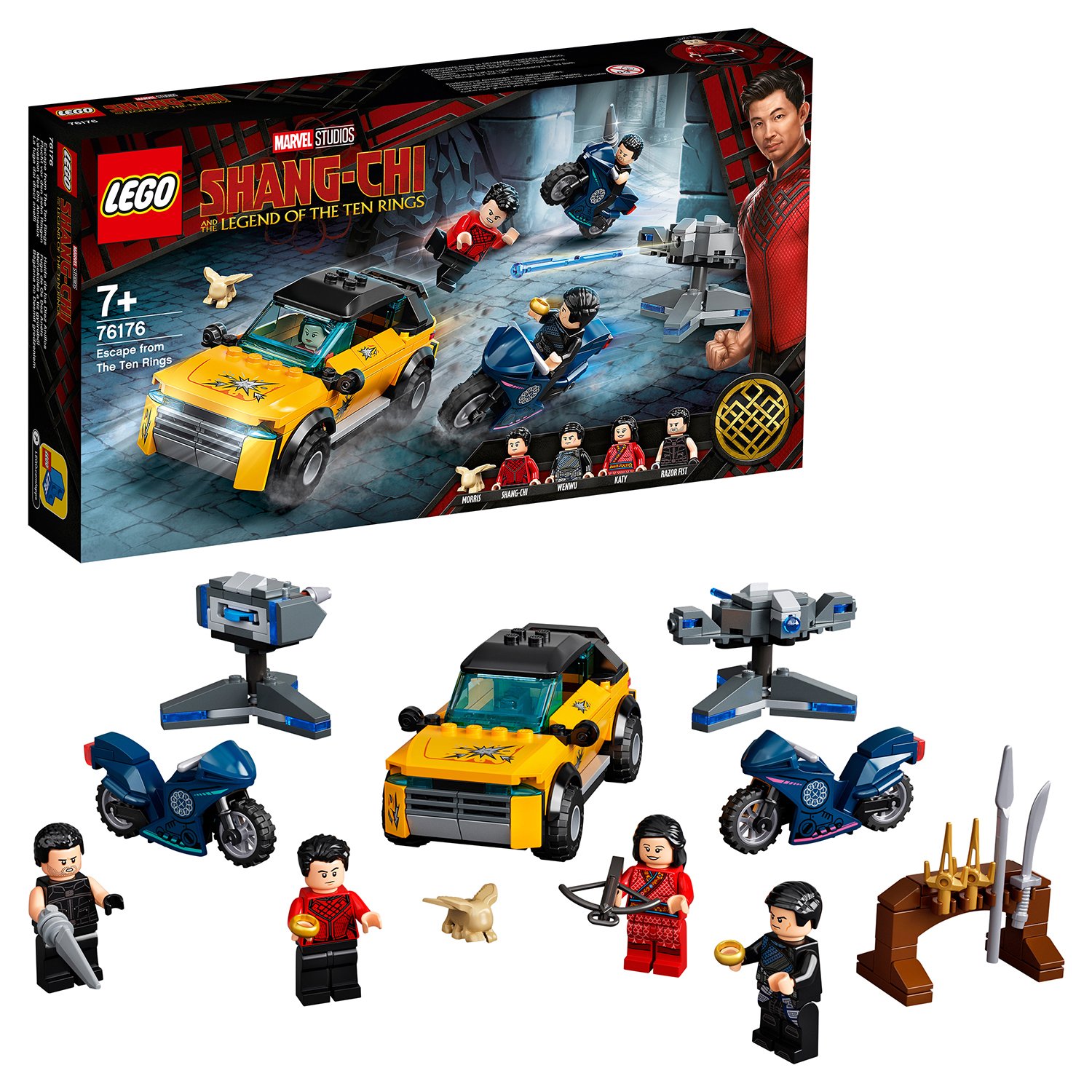 

Конструктор LEGO Super Heroes Побег от Десяти колец 76176