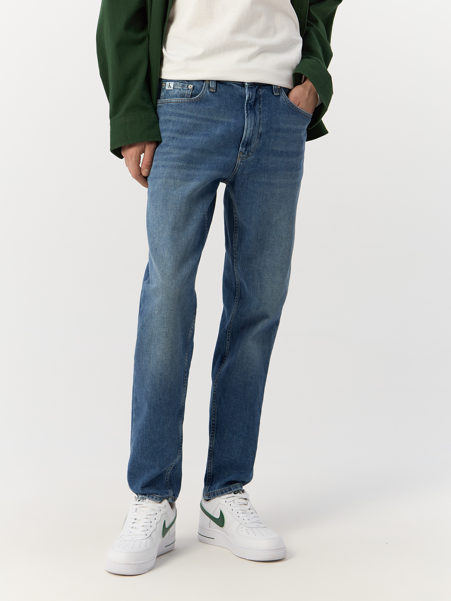 

Джинсы мужские Calvin Klein J30J3248391A4 синие 32/32, Синий, J30J3248391A4