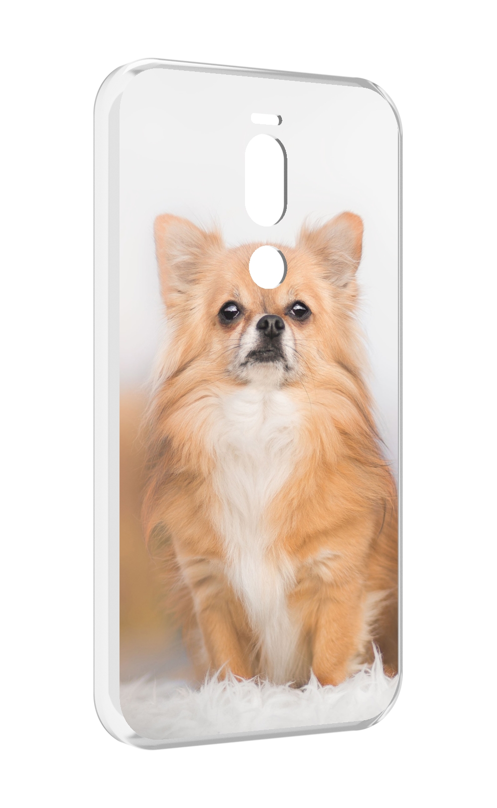 

Чехол Mypads Чихуа Хуа Для Meizu X8, Прозрачный, Tocco