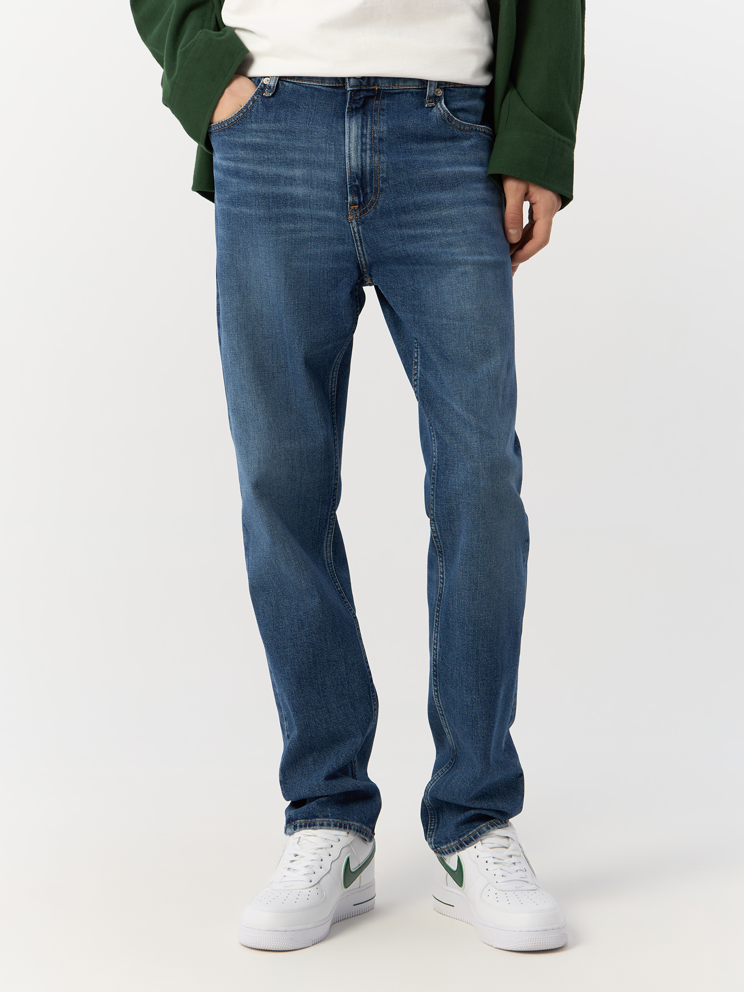 

Джинсы мужские Calvin Klein J30J3253041A4 синие 38/32, Синий, J30J3253041A4