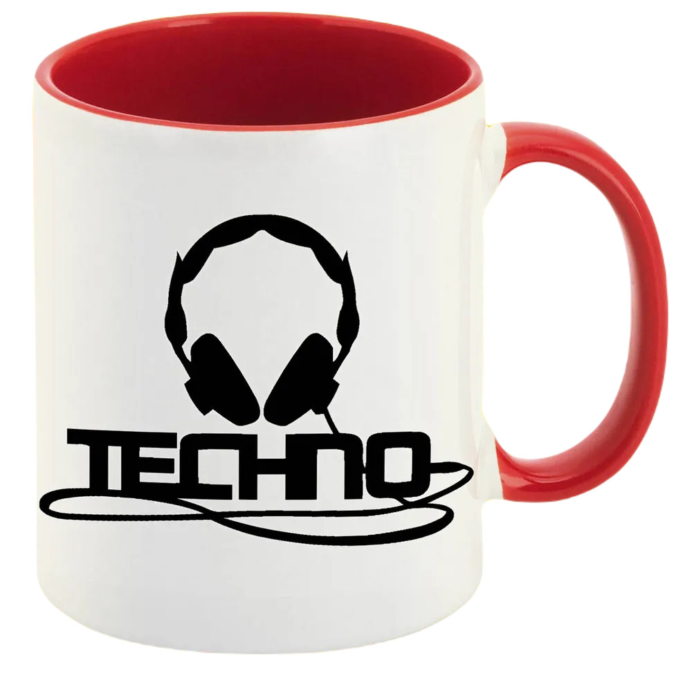 

Кружка CoolPodarok Techno техно