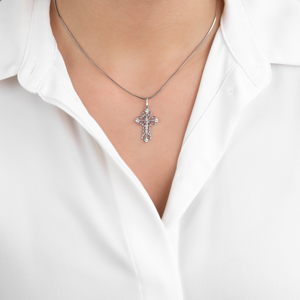 

Подвеска из серебра с фианитом ЮВЕЛИР КАРАТ 2135791, 2135791