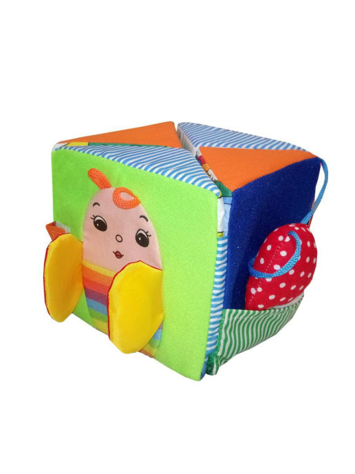 

Игрушка мягконабивная Куб-раскрывашка, 15x15 см Учитель ИТМ-105, ИТМ-105