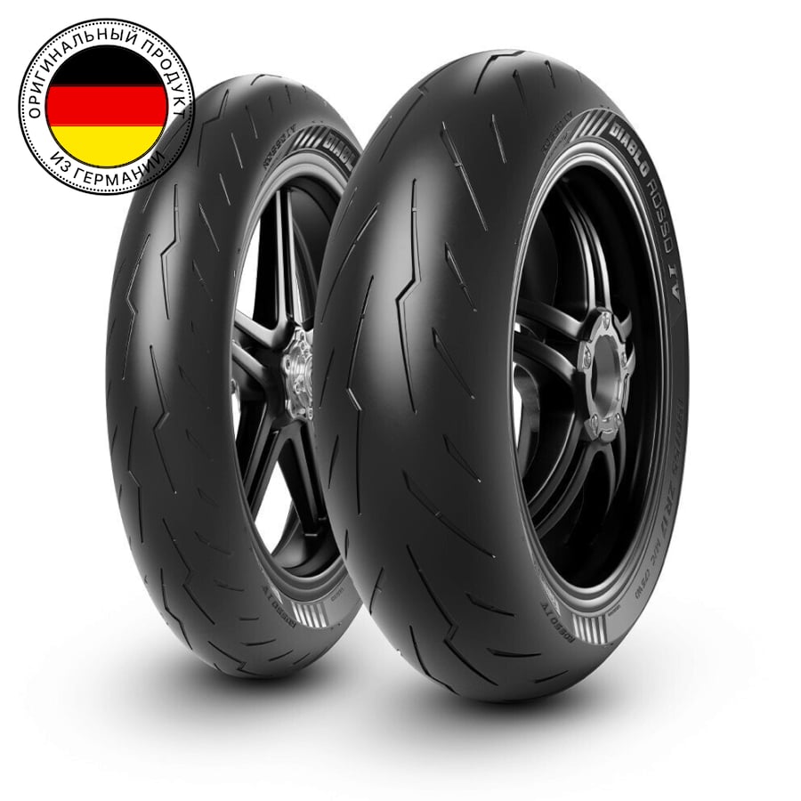 

Мотошины летние Pirelli Diablo Rosso IV 190/55 R17 75W, Diablo Rosso IV