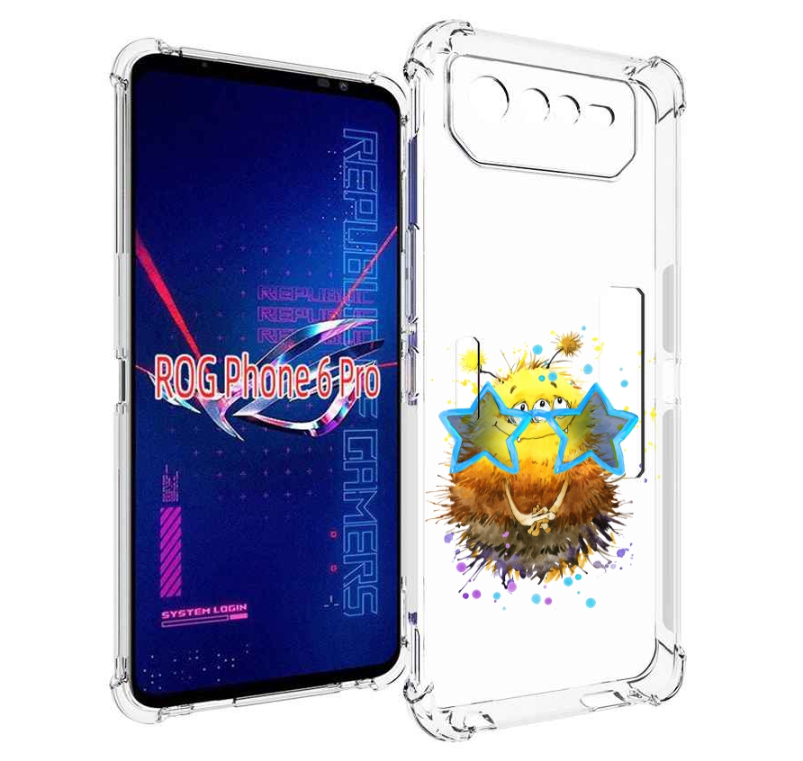 

Чехол MyPads Буня для Asus ROG Phone 6 Pro, Прозрачный, Tocco