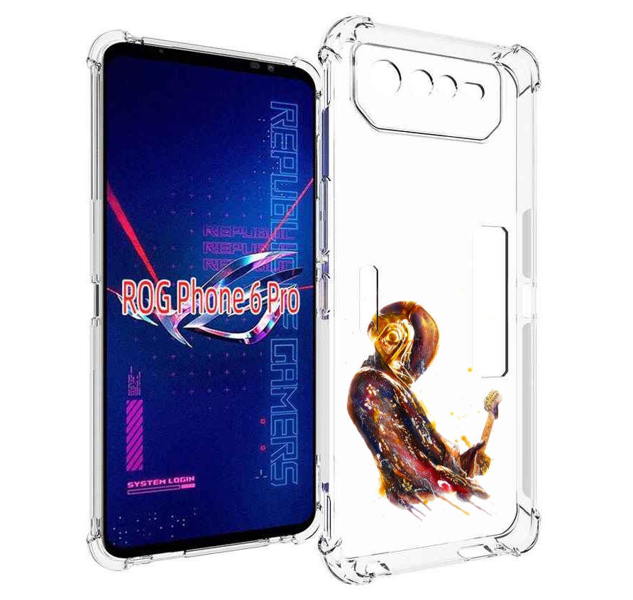 

Чехол MyPads космо-музыкант для Asus ROG Phone 6 Pro, Прозрачный, Tocco