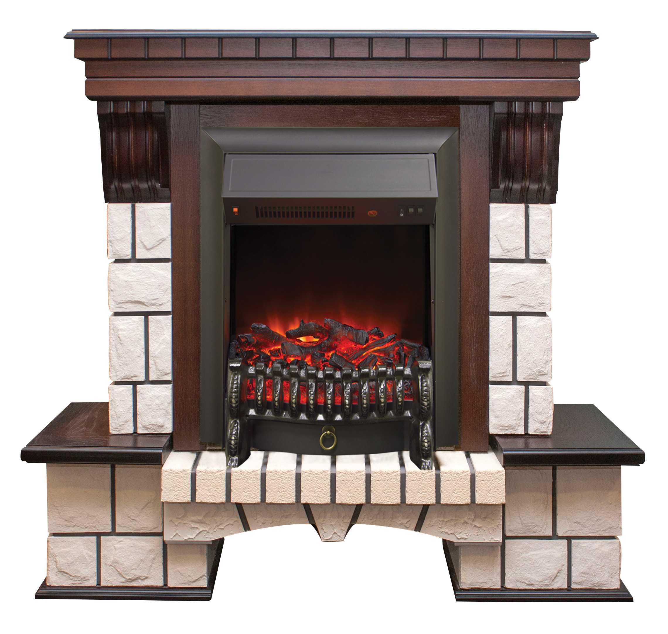 

Электрический камин RealFlame Stone STD AO с Fobos Lux black S, Stone STD AO с Fobos Lux black S