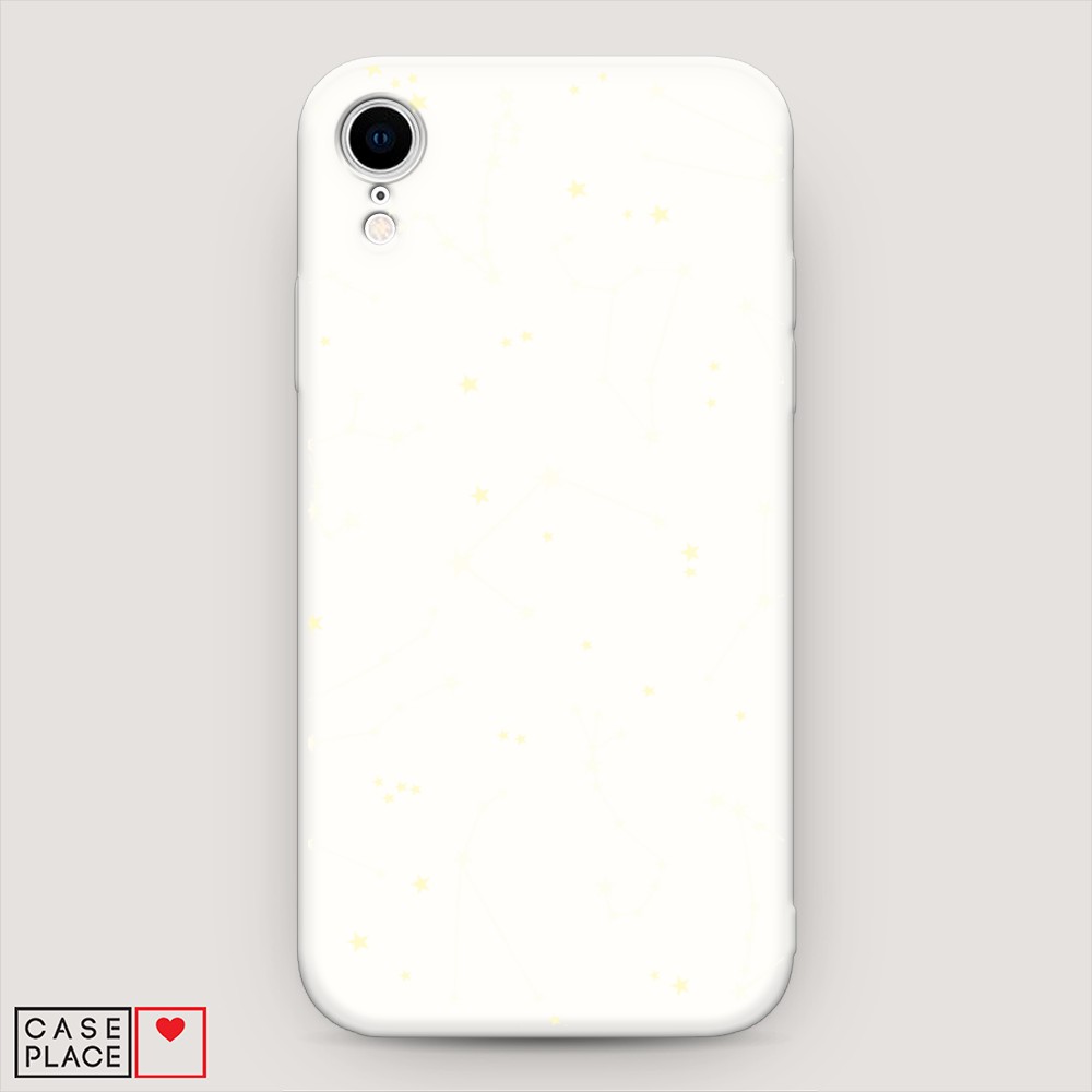 

Матовый силиконовый чехол "Созвездия" на Apple iPhone XR (10R), 12057-1