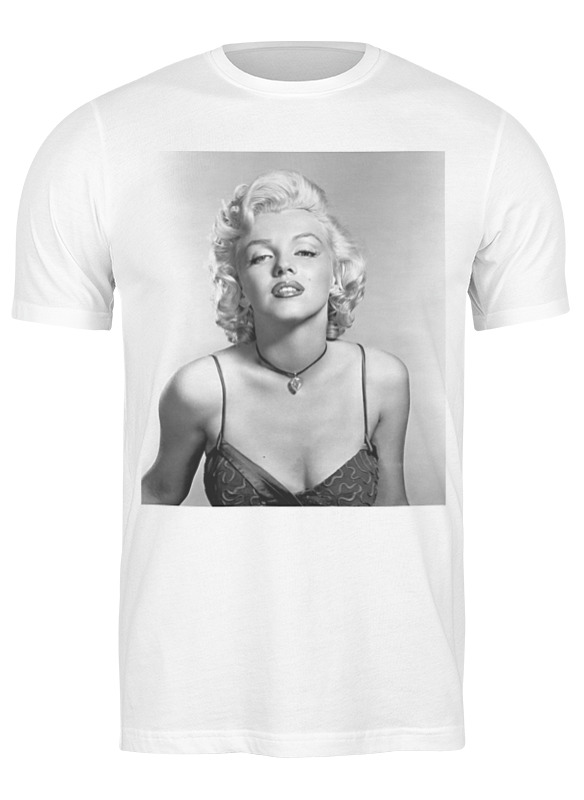 

Футболка мужская Printio Marilyn monroe белая S, Белый, Marilyn monroe