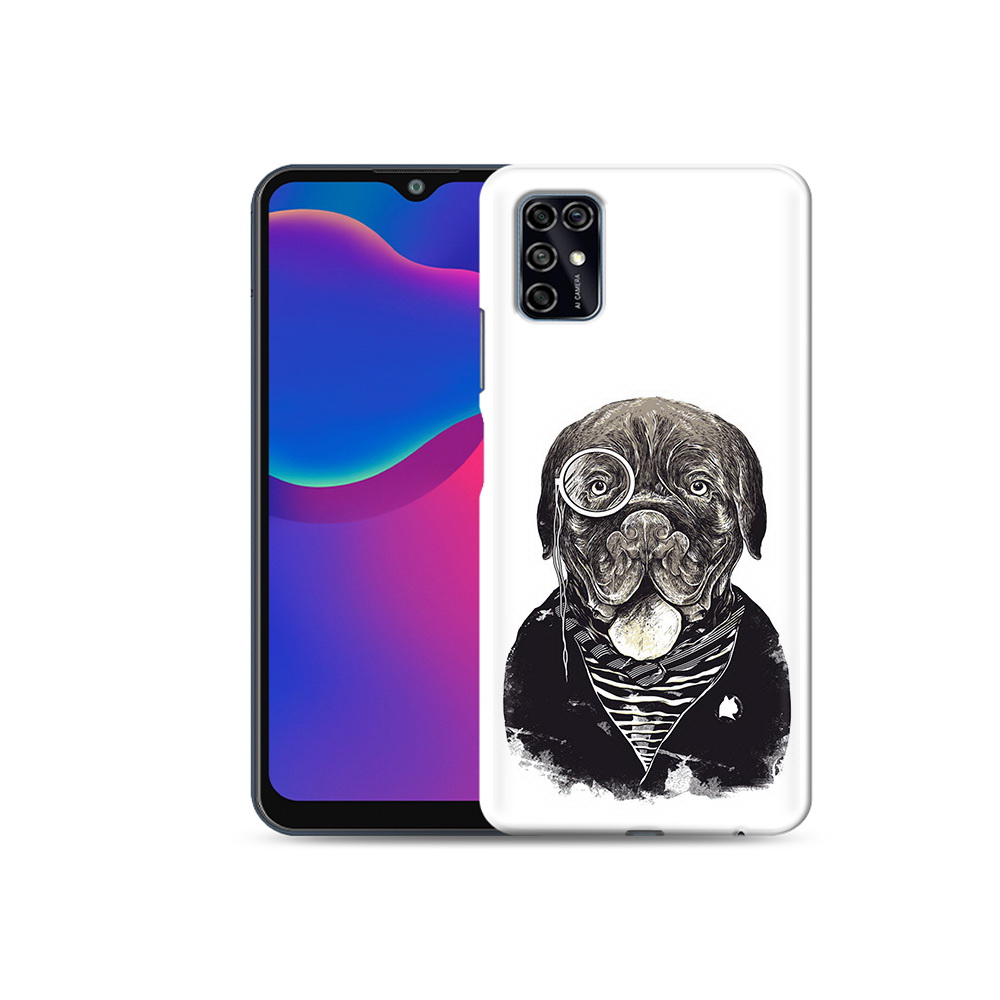 

Чехол MyPads Tocco для ZTE Blade V2020 Smart солидный песик (PT156449.459.615), Прозрачный, Tocco
