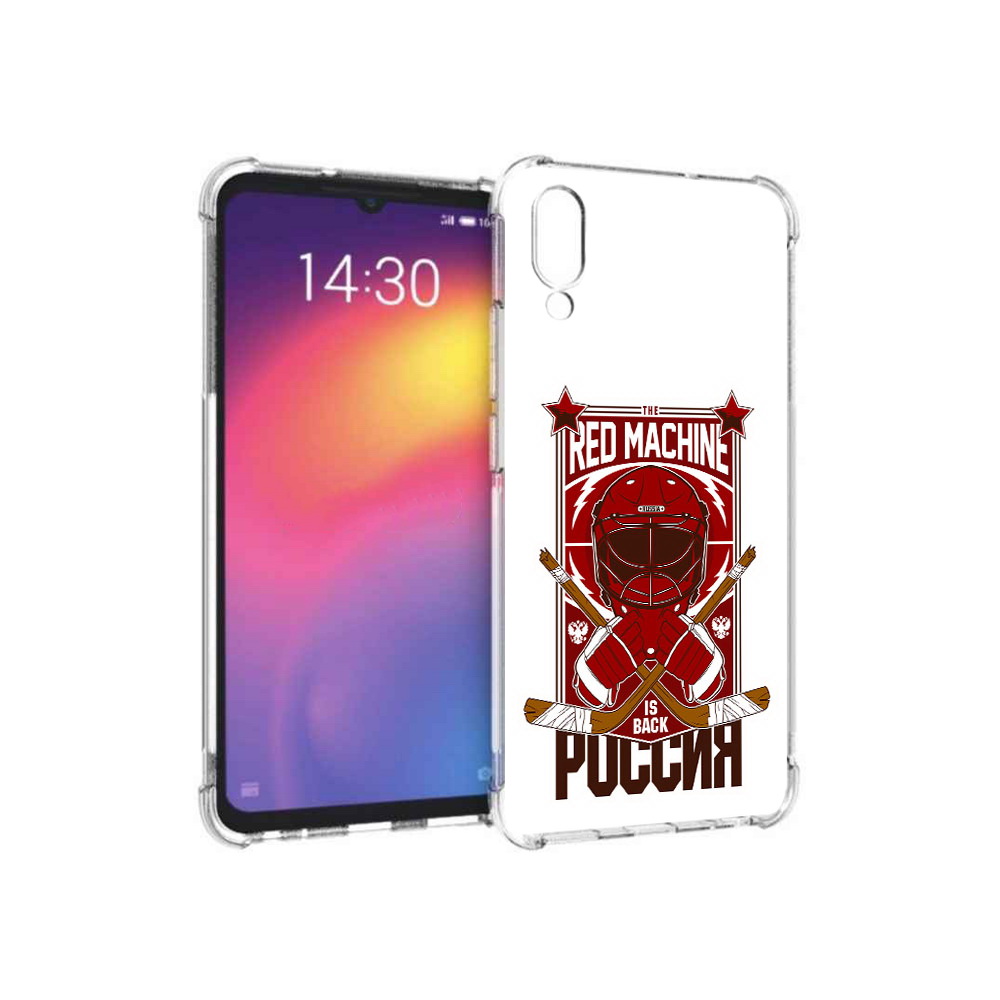 

Чехол MyPads Tocco для Meizu Note 9 хоккей россия (PT134513.88.666), Прозрачный, Tocco