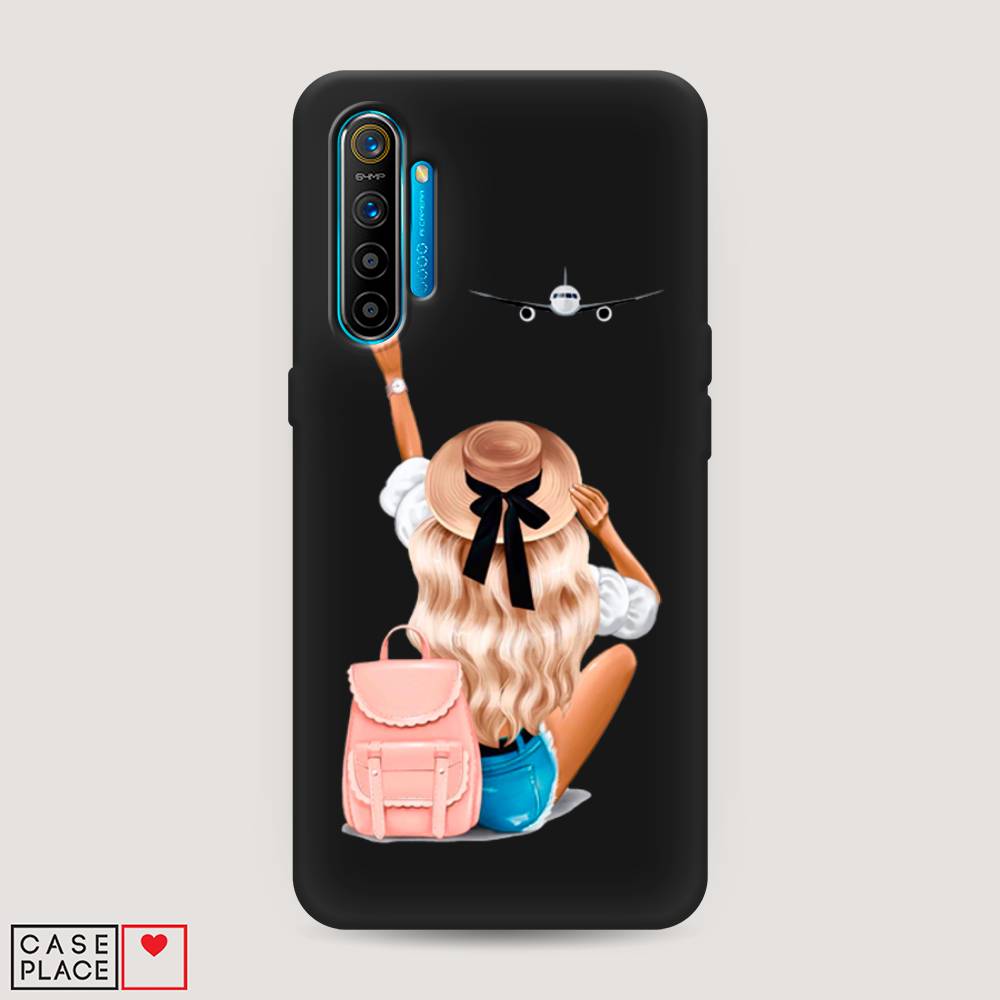 

Чехол Awog на Realme XT "Автостопом самолетом", Разноцветный, 251452-1