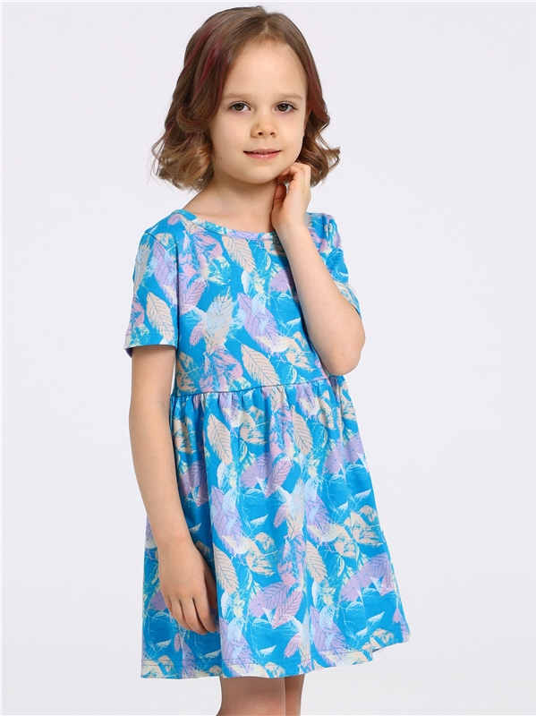Платье детское Апрель 1ДПК3998001н, голубой, 98