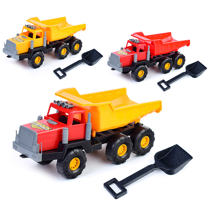 

Игрушка Авто Cамосвал Super truck 150, лопатка (в ассорт.), Разноцветный