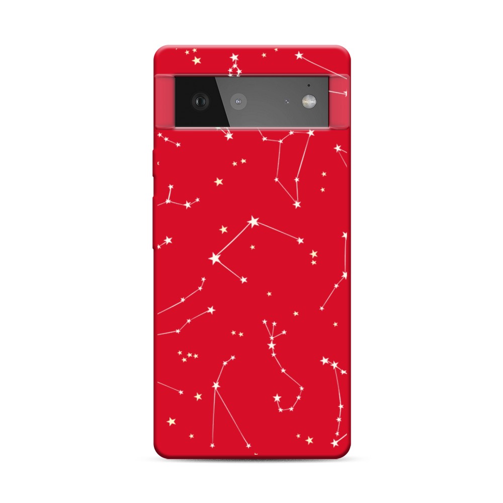 

Матовый силиконовый чехол "Созвездия" на Google Pixel 6, 270853-1