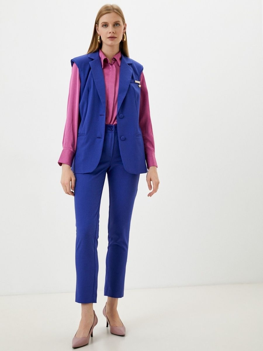 

Костюм женский AVEMOD AVE3788 синий 44 RU, AVE3788