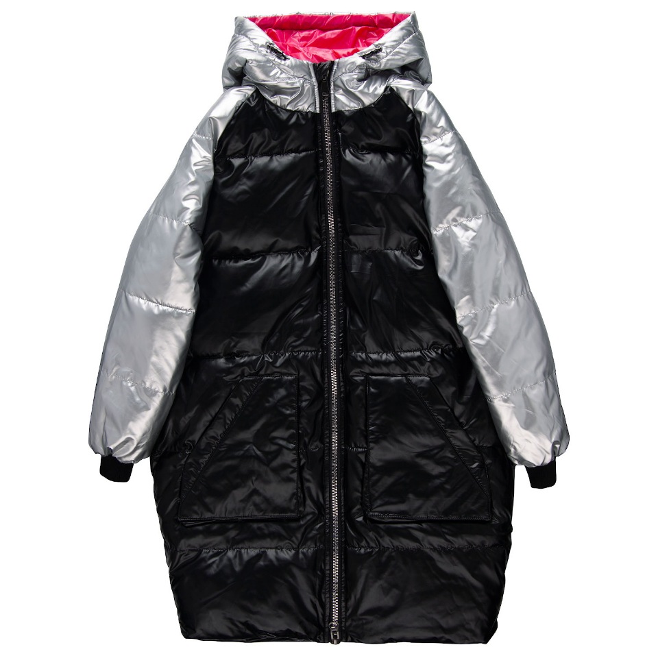 Пальто для девочек V-Baby 64-012 черный р. 122