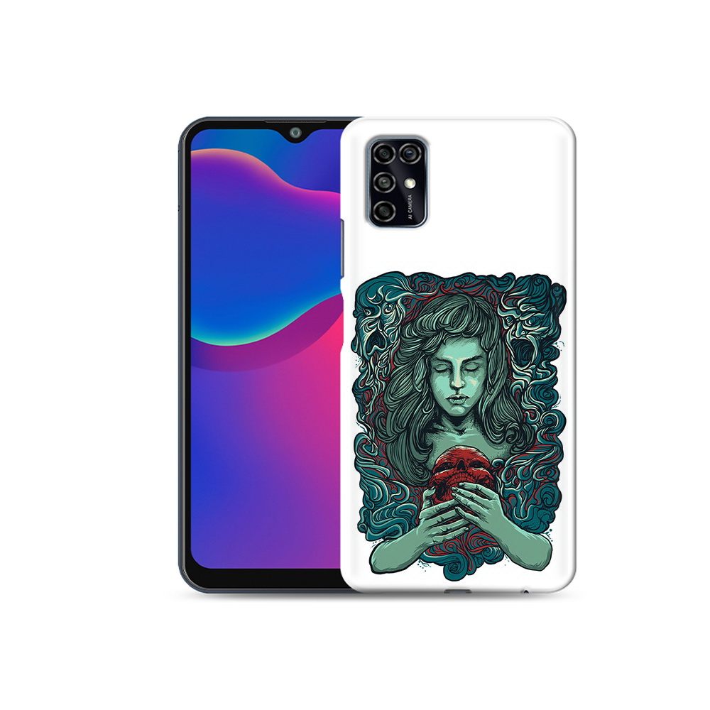 Чехол MyPads Tocco для ZTE Blade V2020 Smart спящая девушка (PT156449.459.619)