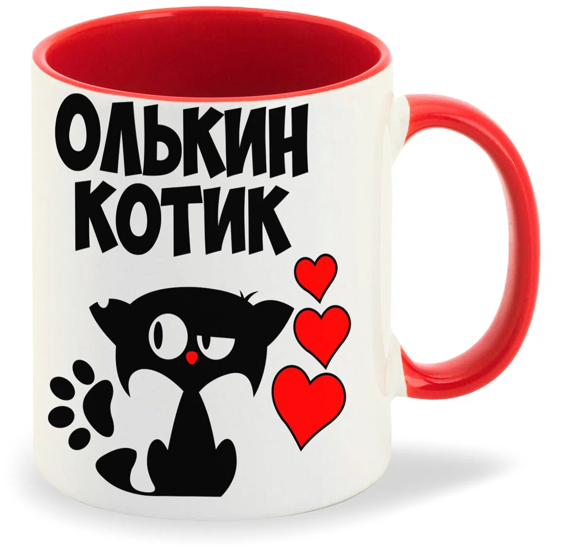 

Кружка CoolPodarok Котик Олькин