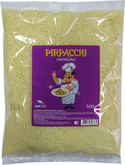 

Сыр твердый Pirpacchi Parmesan 38% 500 г бзмж