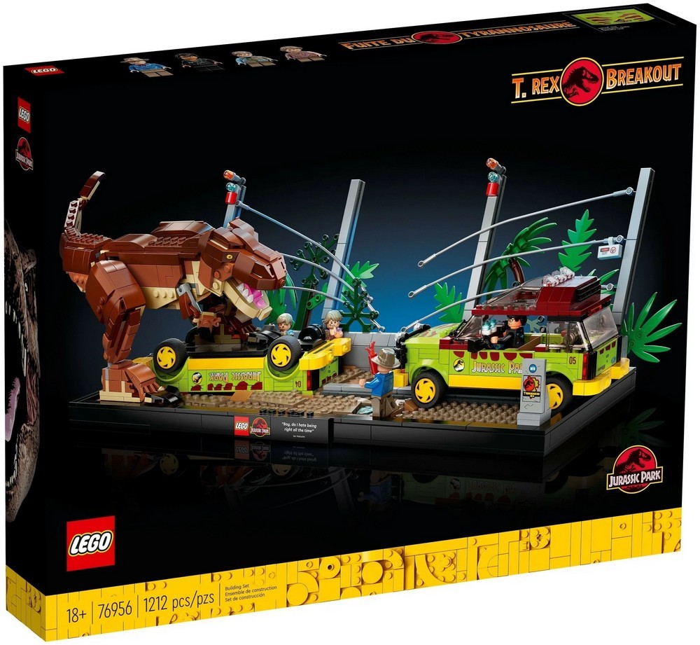 

Конструктор LEGO Jurassic Park 76956 Побег Ти-Рекса