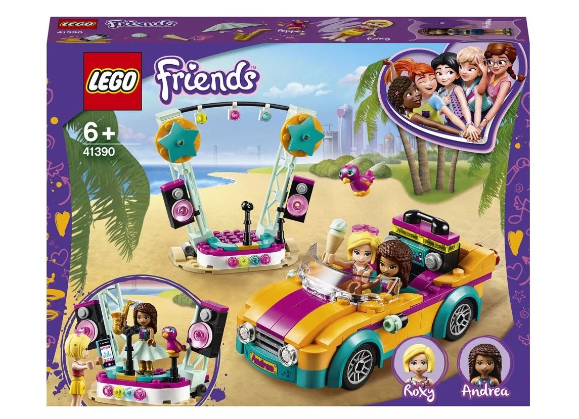 

Конструктор LEGO Friends 41390 Машина со сценой Андреа