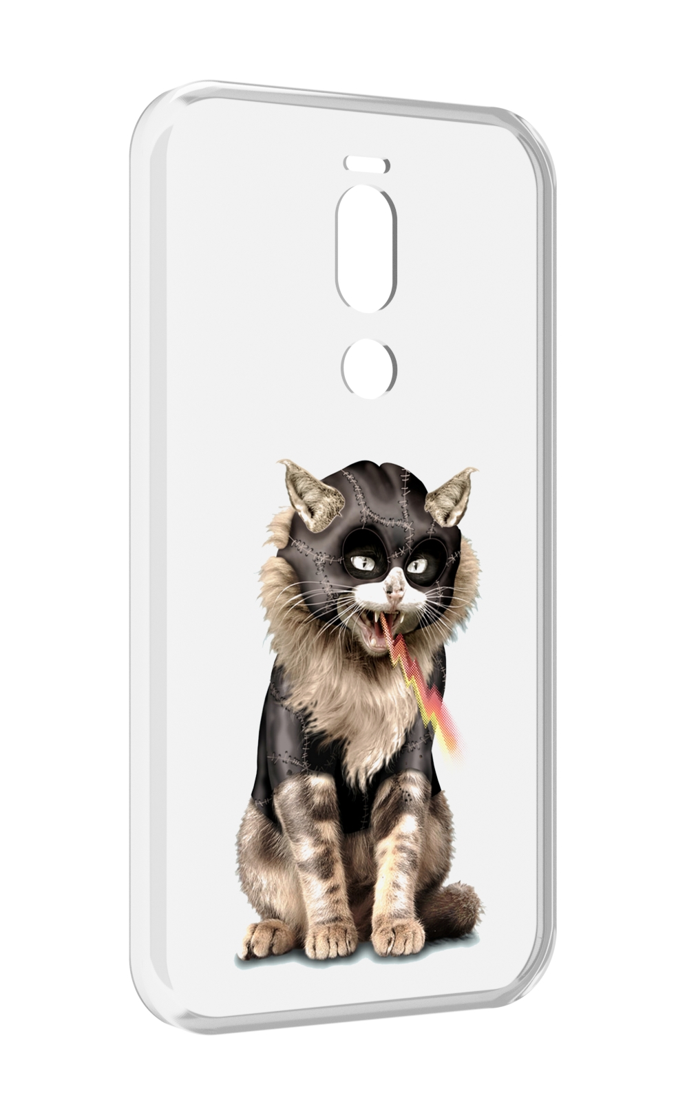 

Чехол Mypads Дьяволский Кот Для Meizu X8, Прозрачный, Tocco