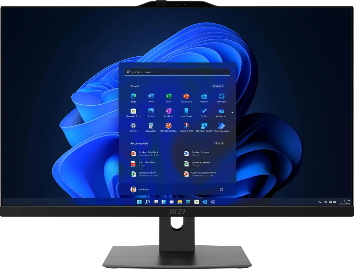 

Моноблок MSI Modern AM272P 12M-655RU Black (9S6-AF8211-655), Modern AM272P 12M-655RU