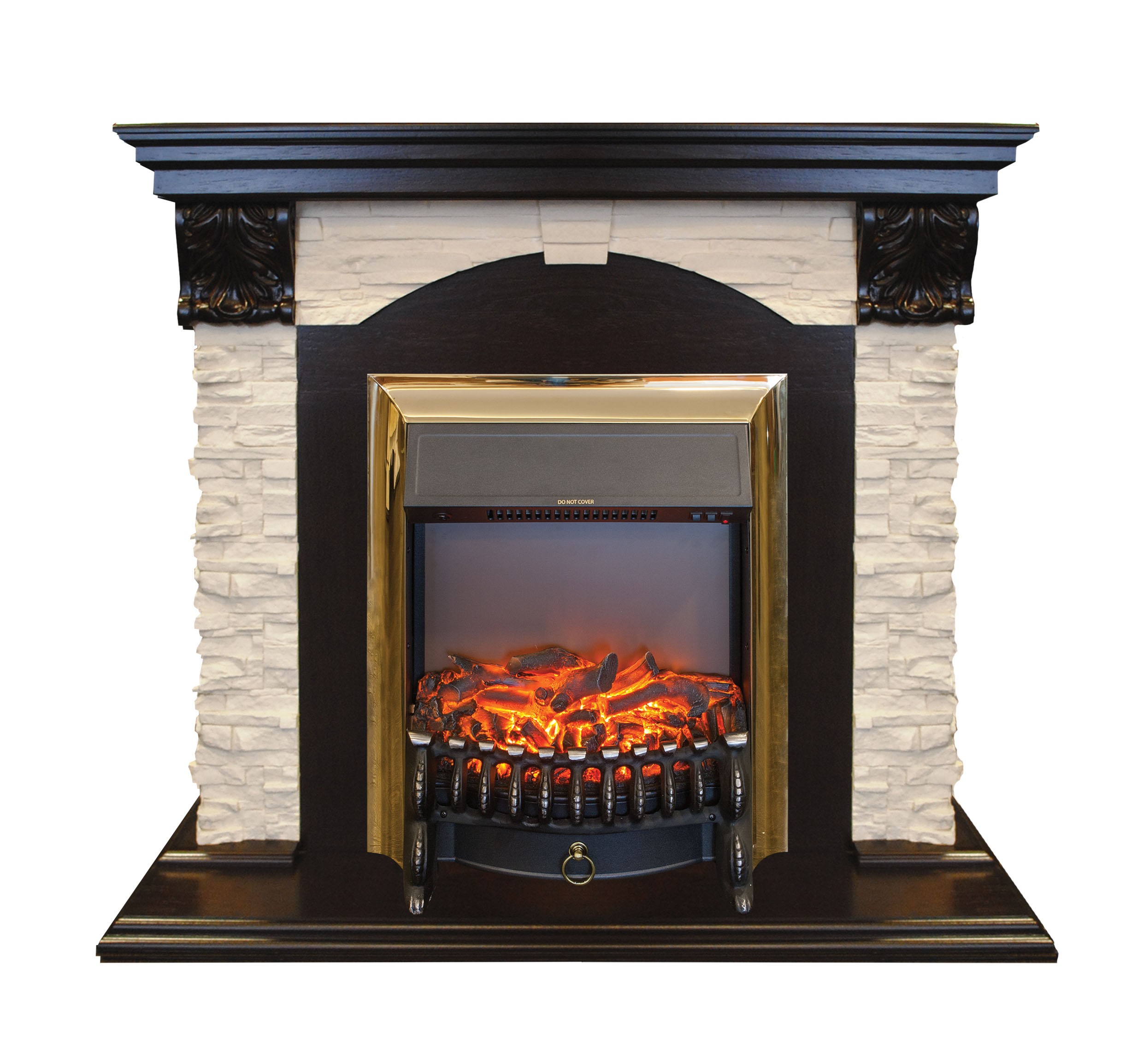 фото Электрический камин realflame dublin lux ao с fobos black