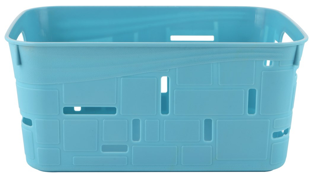 

Корзина Homeclub Inflora 27,5 x 19,5 x 13 см голубая