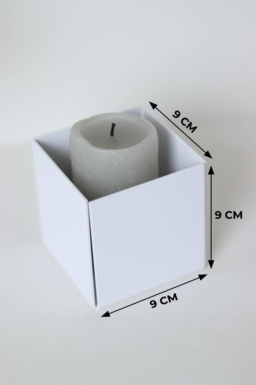 Подсвечник Мастерская уюта Зонт candle_квадрат_белый