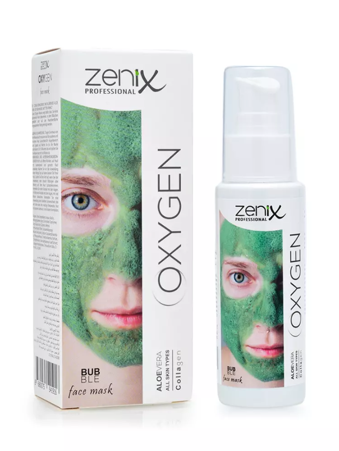 Купить Тонизирующая кислородная маска для лица с экстрактом Алое Вера Zenix Oxygen Aloe Vera