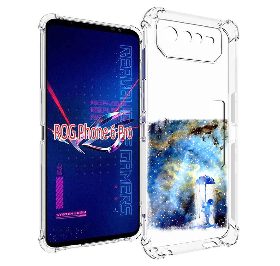 

Чехол MyPads мальчик в небе для Asus ROG Phone 6 Pro, Прозрачный, Tocco