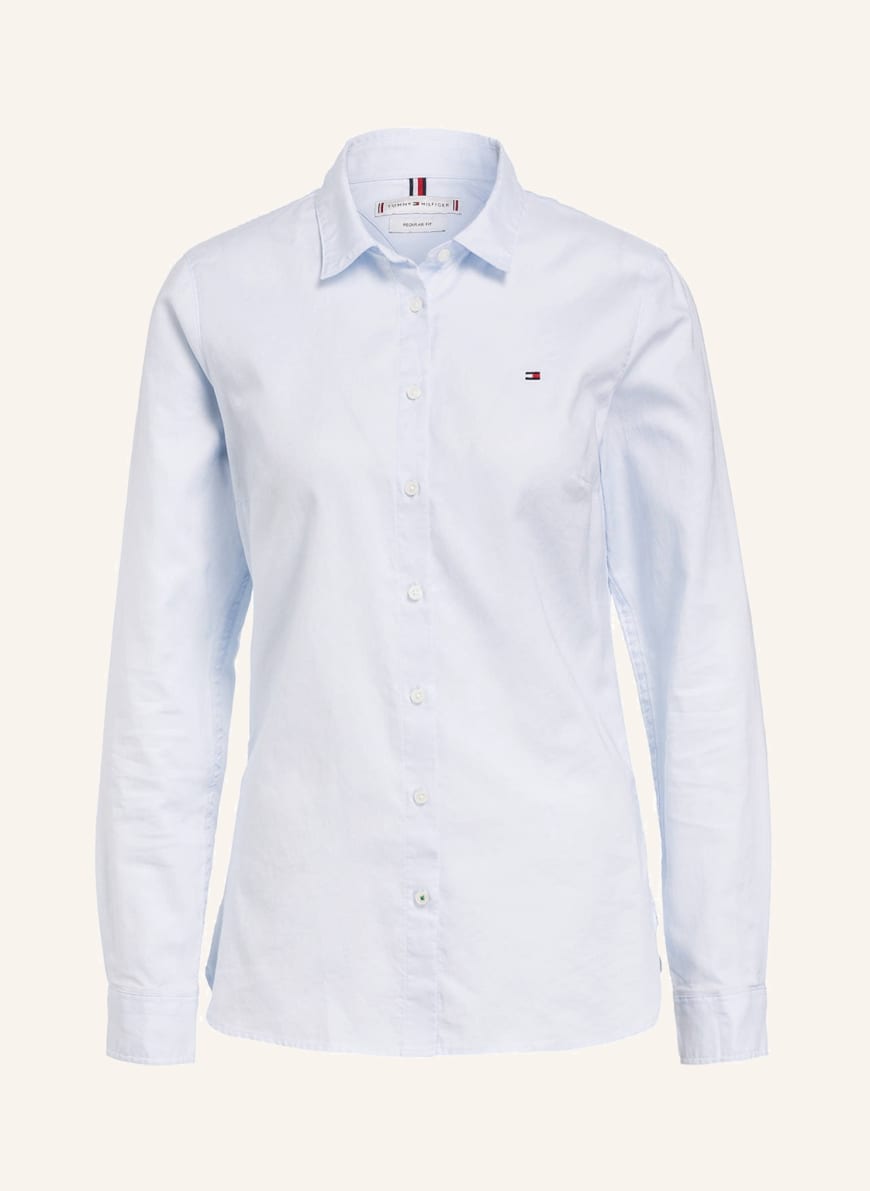 

Рубашка женская Tommy Hilfiger 1000834644 синяя 42, 1000834644