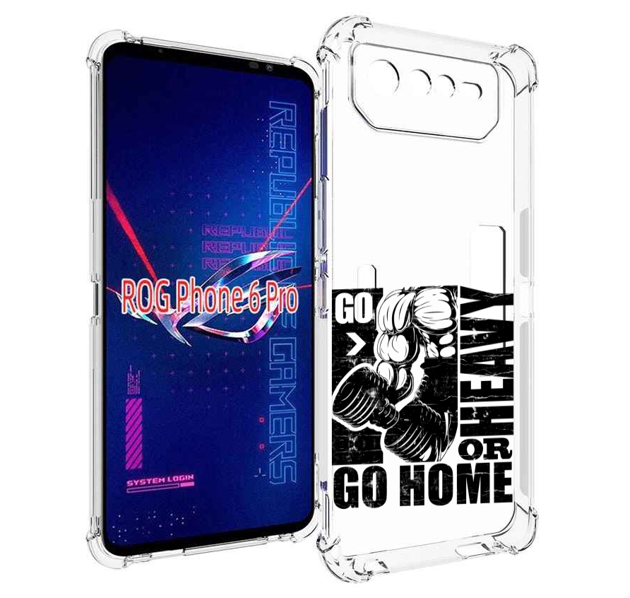 

Чехол MyPads накаченные руки для Asus ROG Phone 6 Pro, Прозрачный, Tocco