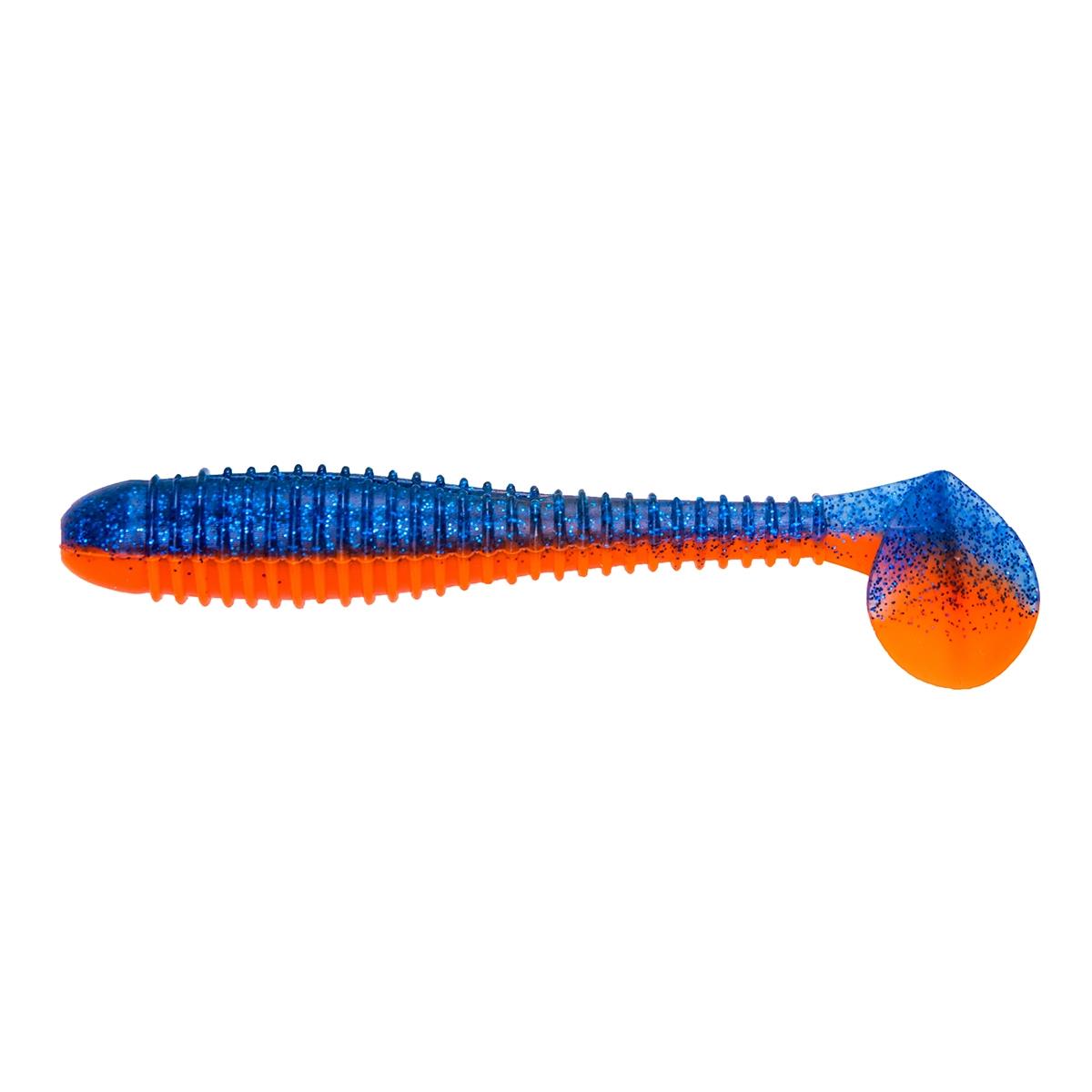 

Виброхвост Catcher 3,55"/9 см Star Blue & Orange 5шт. (HS-2-044) Helios