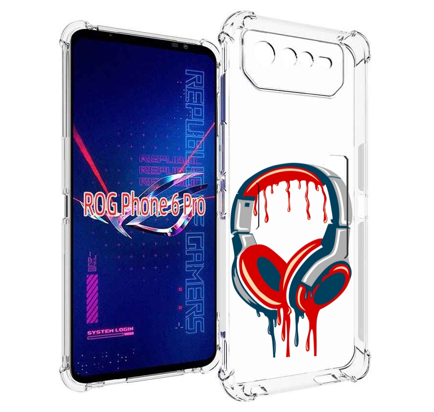 

Чехол MyPads не делай громко для Asus ROG Phone 6 Pro, Прозрачный, Tocco