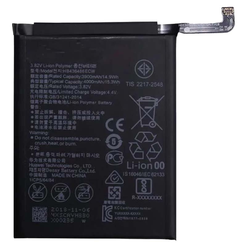 

Аккумуляторная батарея для Huawei P Smart Z (HB446486ECW) (VIXION)