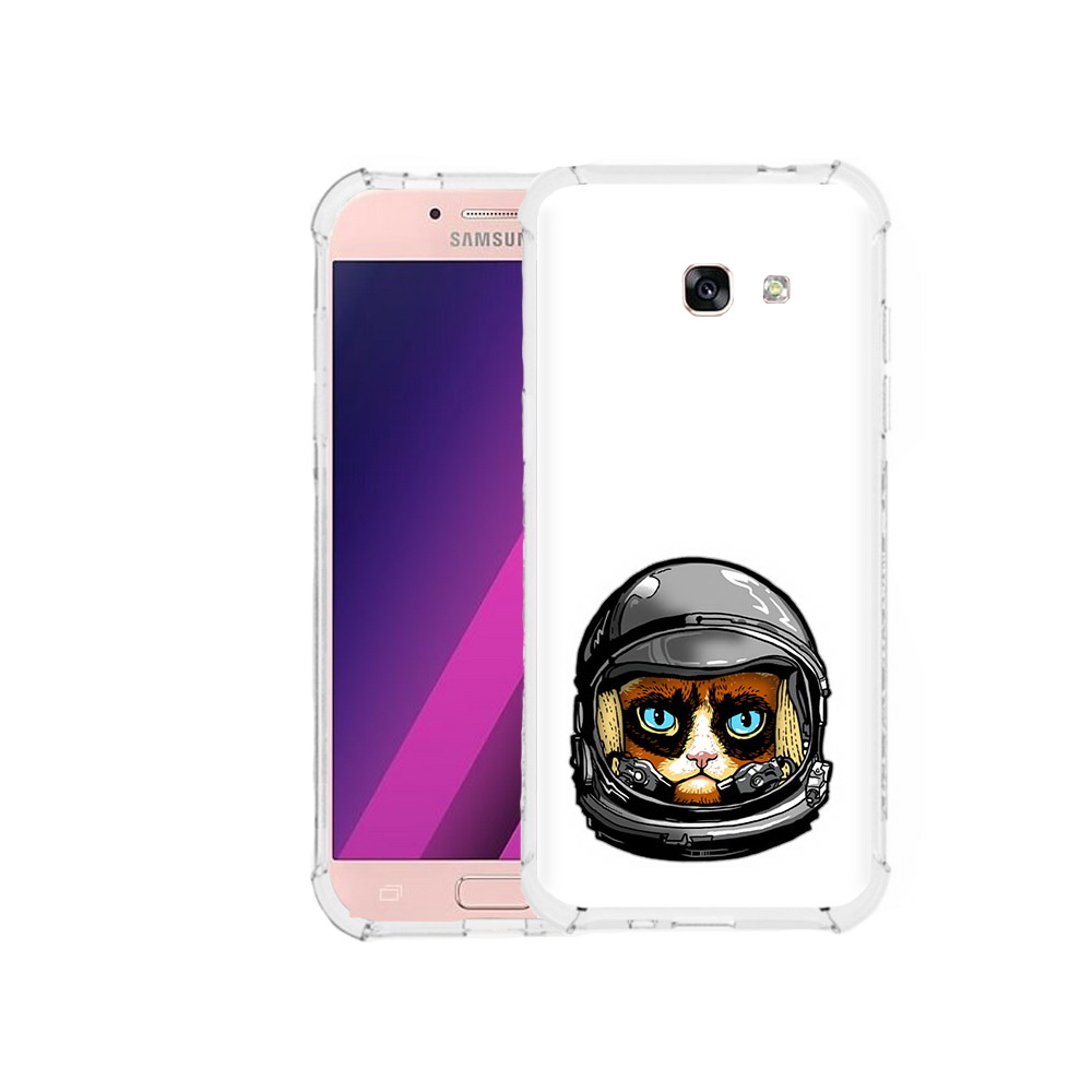 

Чехол MyPads Tocco для Samsung Galaxy A5 кот космонавт (PT51293.578.400), Прозрачный, Tocco