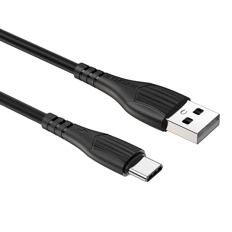 фото Кабель borofone bx37 usb - usb type-c 3a, 1 м, 2 шт, черный