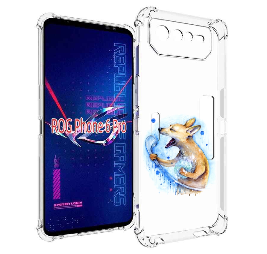

Чехол MyPads пение в душе для Asus ROG Phone 6 Pro, Прозрачный, Tocco