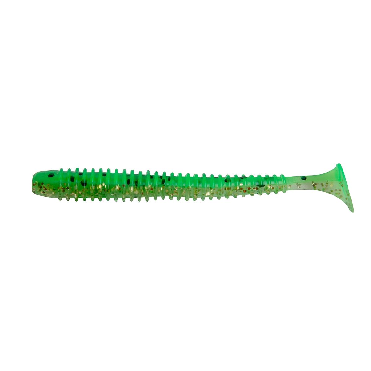 

Виброхвост Liny Catcher 2,35"/6 см Green Peas 12шт. (HS-5-051) Helios