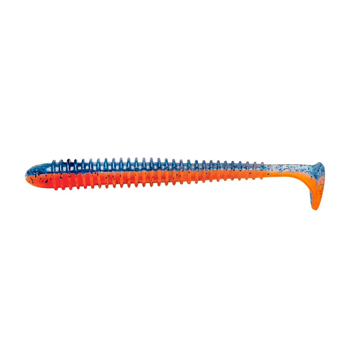 

Виброхвост Liny Catcher 2,35"/6 см Star Blue & Orange 12шт. (HS-5-044) Helios