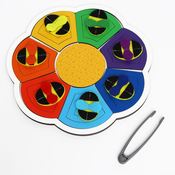 

Игрушка Лесная мастерская Милые пчелки 23х23х0,5 см, дерево, фетр, "Милые пчелки" 23х23х0,5 см, дерево, фетр