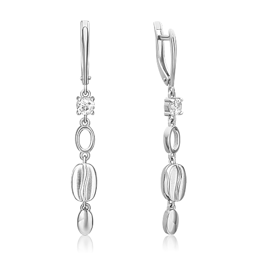 

Серьги из белого золота с топазом PLATINA jewelry 02-4914-01-201-1120, 02-4914-01-201-1120
