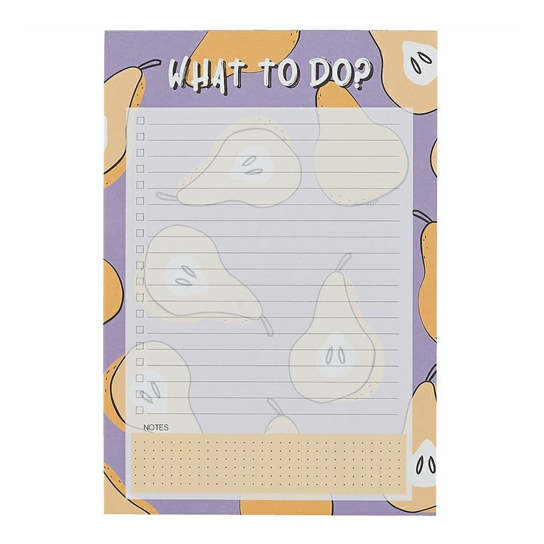 Планинг недатированный Be Smart Fruits Груша А5 фиолетовый 28 листов